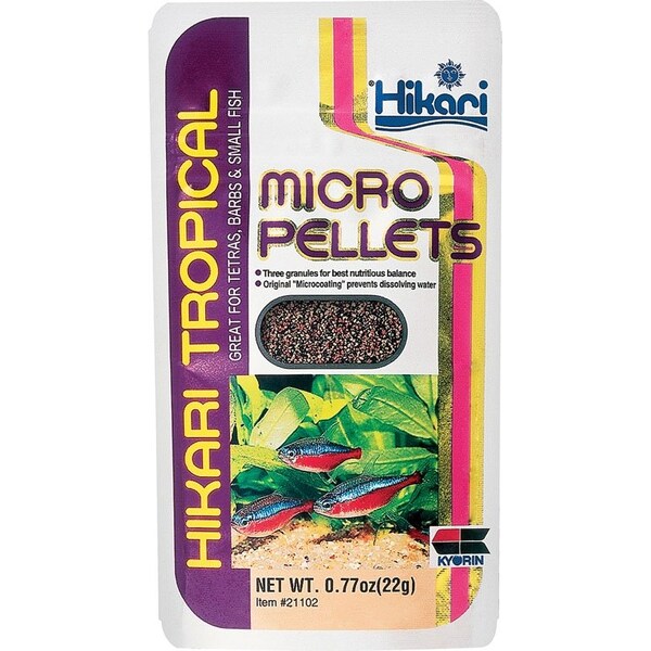 Hikari Tropical Slow-Sinking Micro Pellets 21102 | Zoro